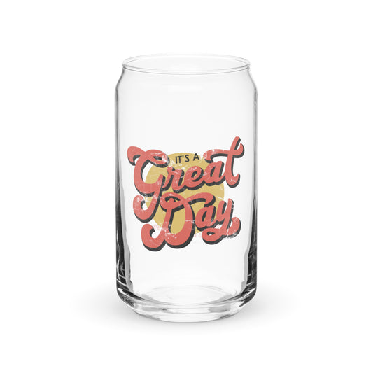 Logo Can-shaped Glass 16 oz