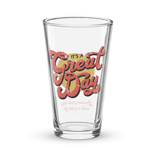 Logo Shaker Pint Glass 16 oz