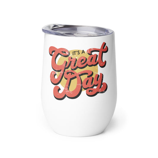 Logo Wine Tumbler 12 oz